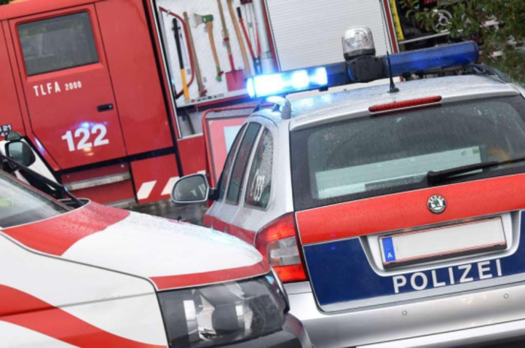 Polizei und Feuerwehr im Einsatz